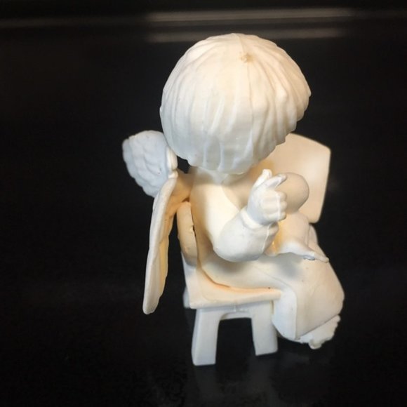 Precious white angel Christmas ornament - Picture 2 of 4